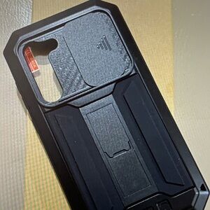 Sleek Black Protective Phone Case